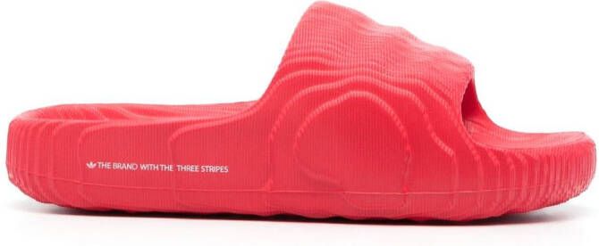 Adidas Adilette 22 3D-detail slides Red