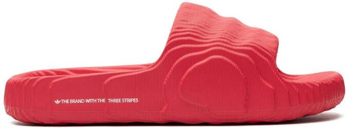 Adidas Adilette 22 "Scarlet" slides Red