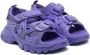 Balenciaga Kids logo-debossed sandals Purple - Thumbnail 1