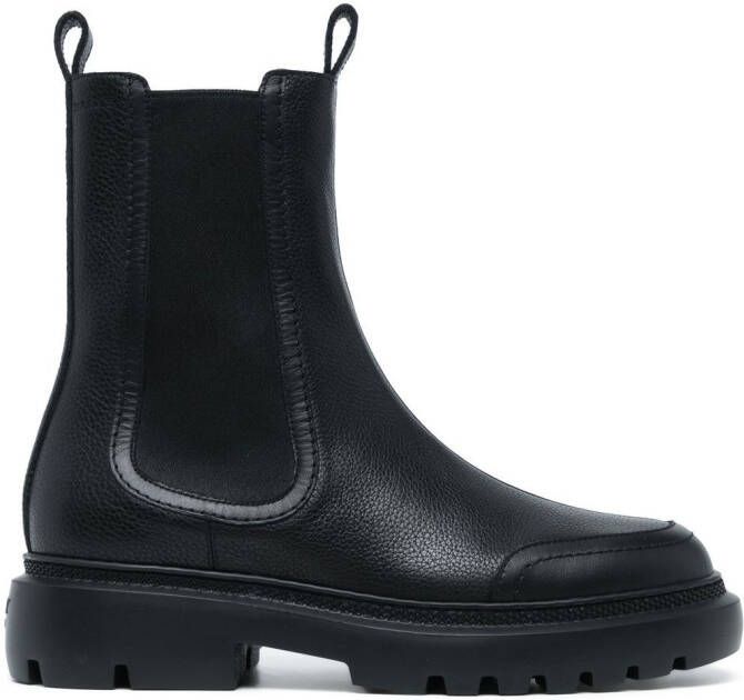 Bally Ginny 30mm leather boots Black
