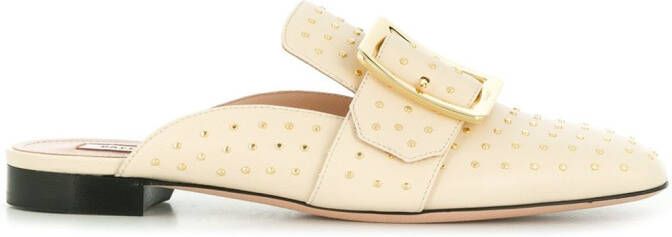 Bally studded mules Neutrals