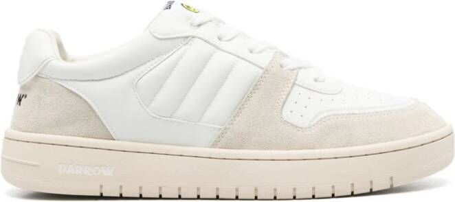 BARROW Switch suede sneakers White