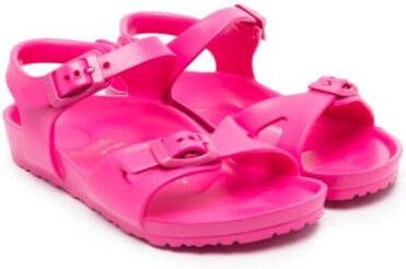 Birkenstock buckle-detail open-toe sandals Pink
