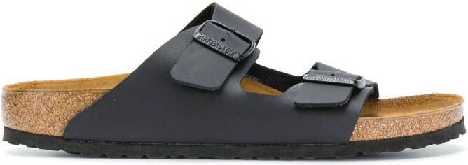Birkenstock Arizona Birko-Flor double-strap sandals Black