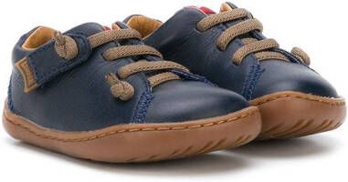 Camper Kids Peu lace-up leather sneakers Blue
