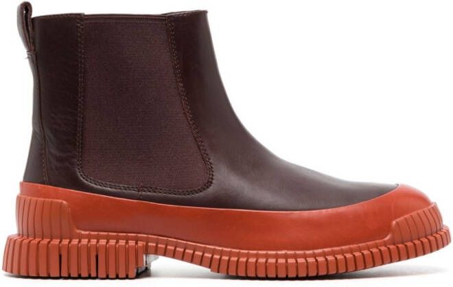 Camper Pix Chelsea ankle boots Red