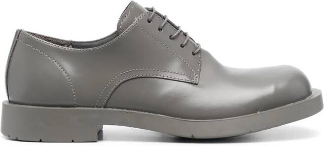 CamperLab Mil 1978 leather derby shoes Grey