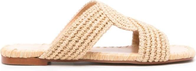 Castañer Prado open-toe sandals Neutrals