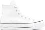 Converse Chuck Taylor leather platform sneakers White - Thumbnail 1