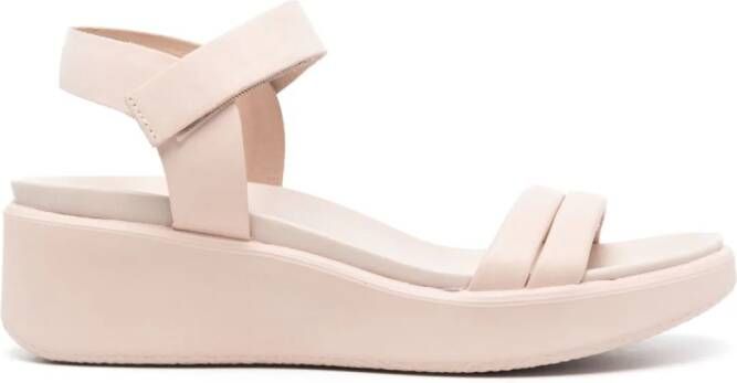 ECCO Flowt leather sandals Pink