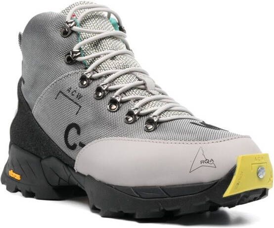 A-COLD-WALL* x ROA Andrea hiking boots Grey
