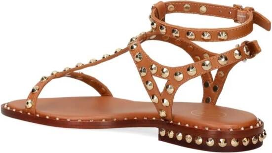 Ash Gilda leather sandals Brown