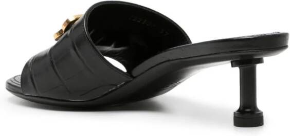 Balenciaga 60mm Groupie leather mules Black