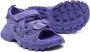 Balenciaga Kids logo-debossed sandals Purple - Thumbnail 2