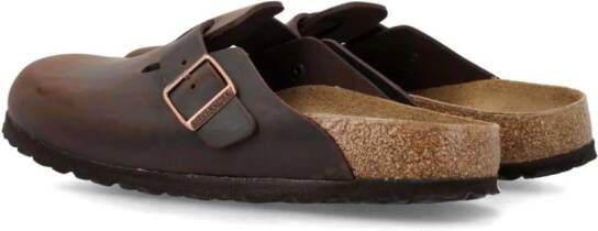 Birkenstock Boston leather sandals Brown