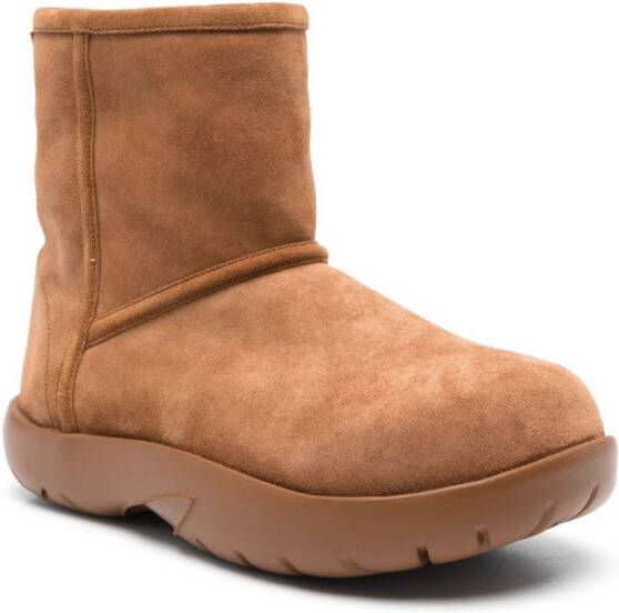 Bottega Veneta Snap ankle boots Brown