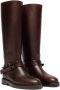 Buttero knee-high leather boots Brown - Thumbnail 2