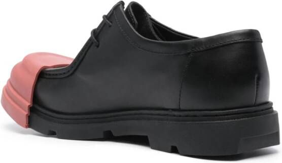 Camper Junction leather Derby shoes Black