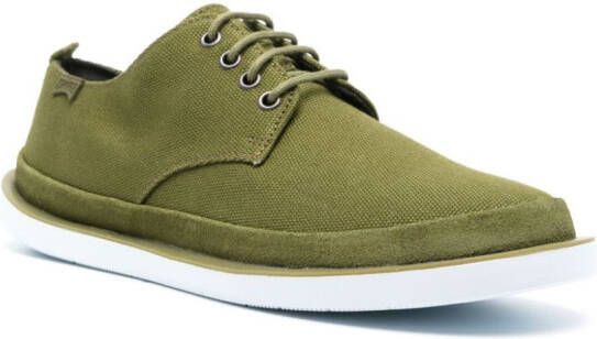 Camper Wagon canvas sneakers Green