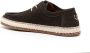 Canali woven-sole suede boat shoes Brown - Thumbnail 3