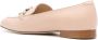 Casadei logo plaque leather loafers Pink - Thumbnail 3