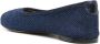 Casadei lurex-detail knitted ballerina shoes Blue - Thumbnail 3