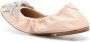 Casadei rhinestone-bow ballerina shoes Pink - Thumbnail 3