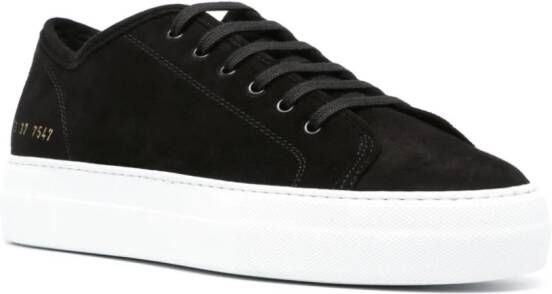 Common Projects Tournament suede sneakers Black