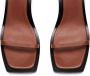 Courrèges Stream 75mm leather sandals Brown - Thumbnail 5