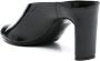 Del Carlo 85mm leather mules Black - Thumbnail 3