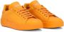 Dolce & Gabbana Portofino low-top leather sneakers Orange - Thumbnail 2