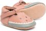 Donsje Nanoe leather crib shoes Pink - Thumbnail 2