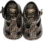 Fendi Kids FF-motif sandals Brown - Thumbnail 3