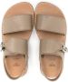Fendi Kids side-buckle open-toe sandals Brown - Thumbnail 3
