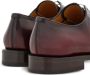 Ferragamo Tramezza lace-up leather oxford shoes Red - Thumbnail 3
