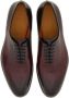 Ferragamo Tramezza lace-up leather oxford shoes Red - Thumbnail 4