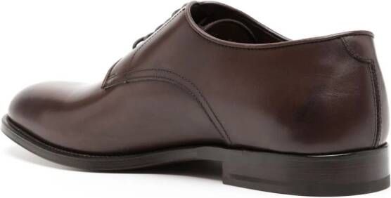 Fratelli Rossetti lace-up leather derby shoes Brown