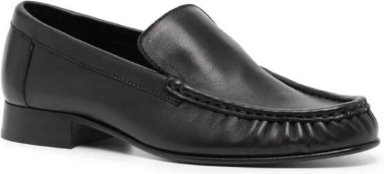 GIABORGHINI Bodil leather loafers Black