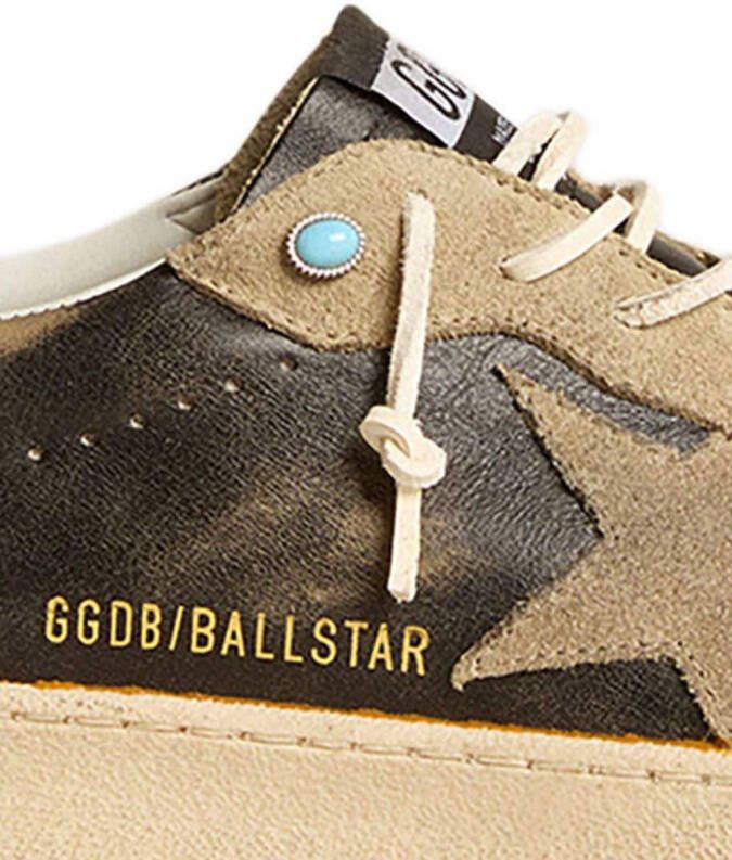 Golden Goose Ballstar suede sneakers Black
