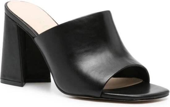 GUESS USA 95mm Keila leather mules Black