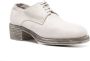 Guidi lace-up leather derby shoes Grey - Thumbnail 2