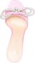 MACH & MACH crystal-embellished bow 95mm satin mules Pink - Thumbnail 4