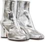 Maison Margiela Tabi 80mm mirror-effect ankle boots Silver - Thumbnail 2