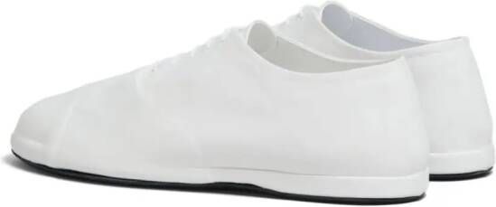 Marni leather Derby shoes White