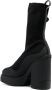 Moncler Splora 125mm knitted ankle boot Black - Thumbnail 3