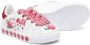 Monnalisa strawberry-print lace-up sneakers White - Thumbnail 2