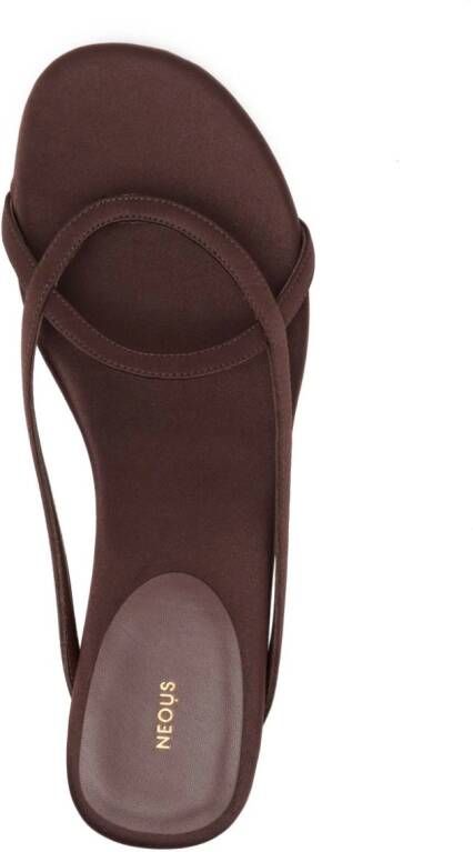 NEOUS Kaitos thong-strap sandals Brown
