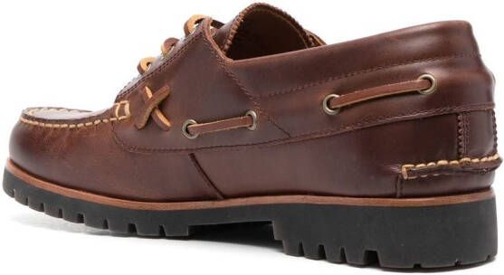 Polo Ralph Lauren Ranger leather boat shoes Brown