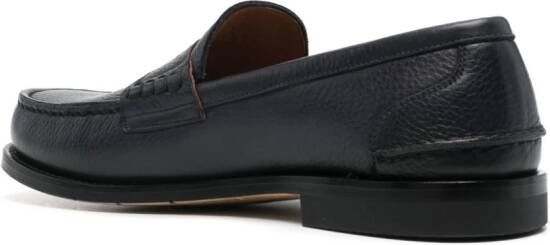 Premiata Arnold leather loafers Blue