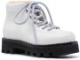 Proenza Schouler shearling hiking boots White - Thumbnail 2